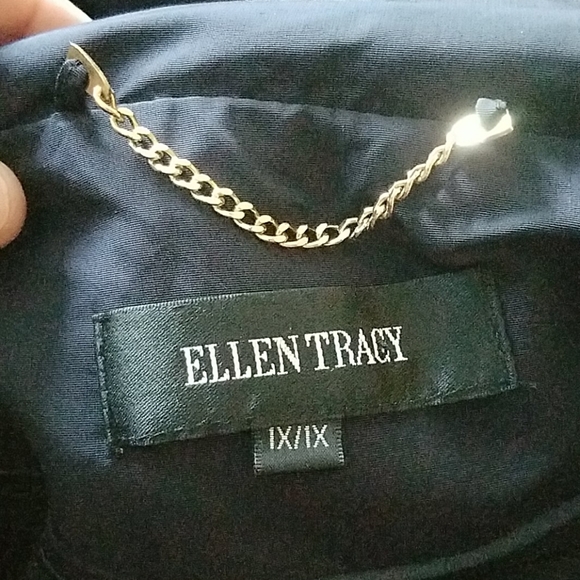 Ellen Tracy Fly Front Trench Coat - Picture 11 of 15